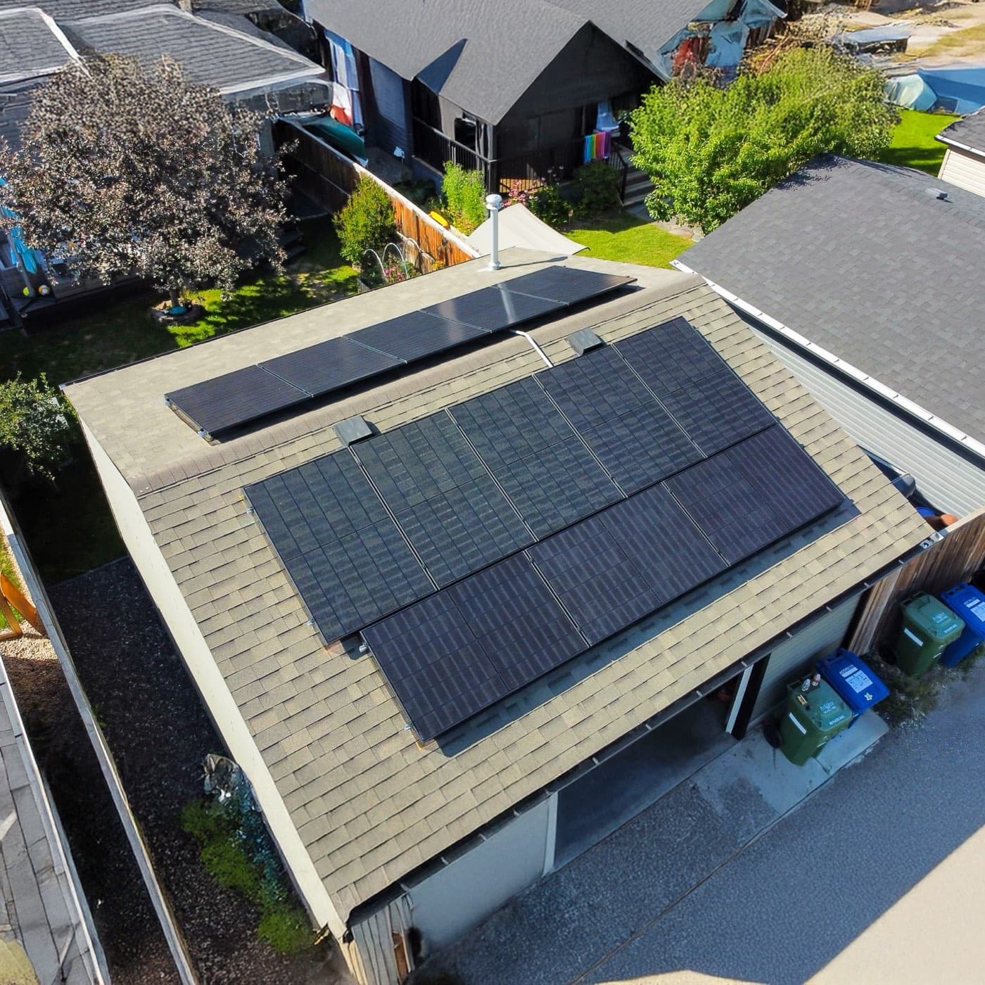 16.2 kW solar install in Ravenswood