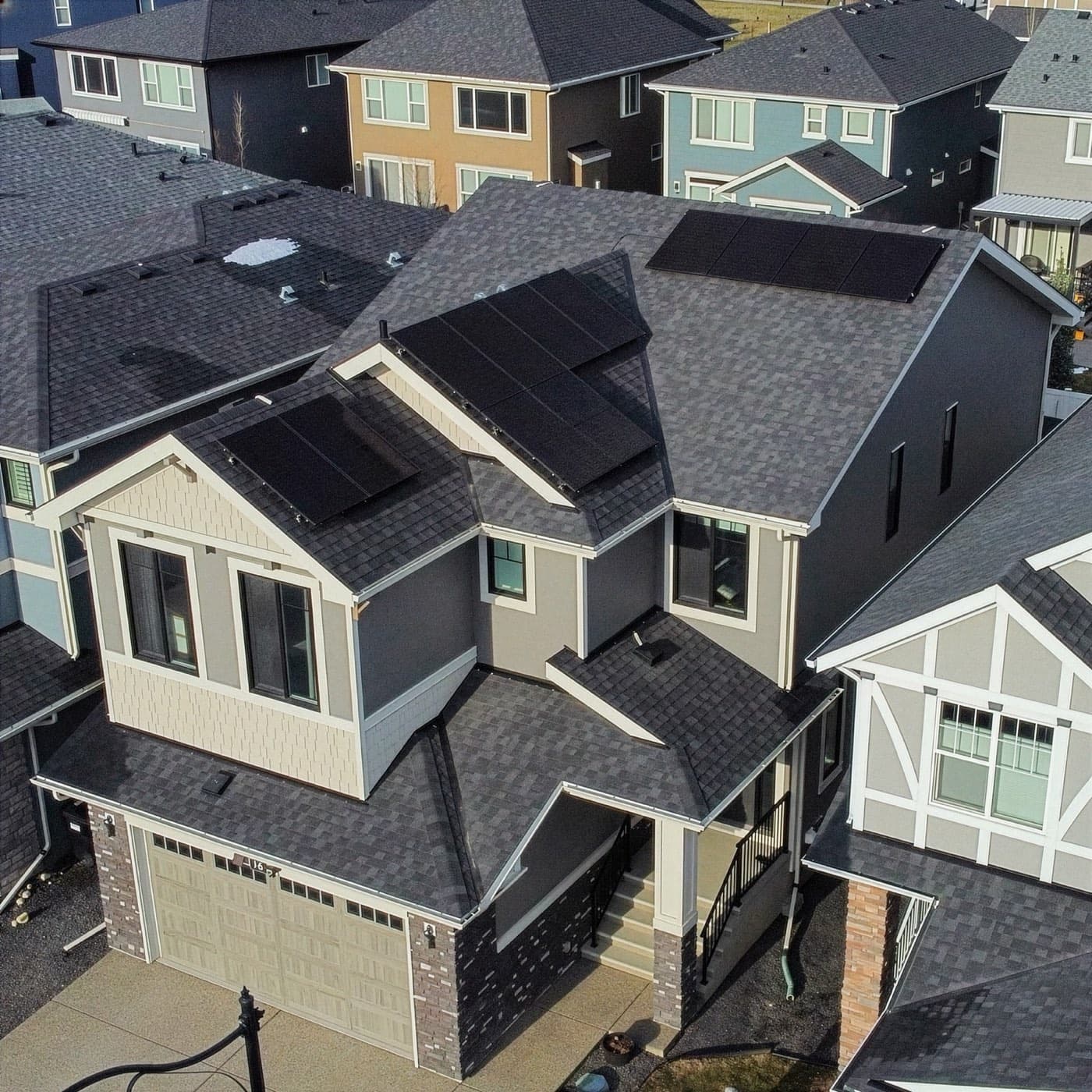 solar install in Chestermere