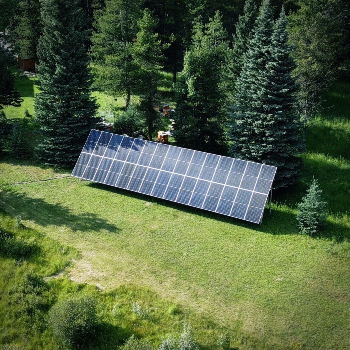 40 kW solar install in Rocky View